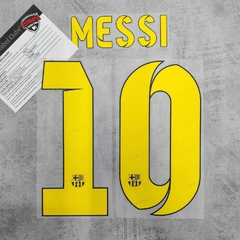 Nameset 10 Messi - Barcelona H