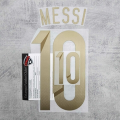 Nameset 10 Messi - Argentina 2014 Away