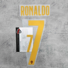 Nameset 7 Ronaldo - Portugal2022 Home