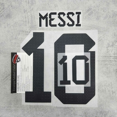 Nameset 10 Messi - Argentina 2022 Home