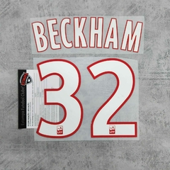 Nameset 32 Beckham - Paris Saint Germain