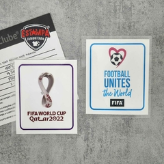 Patch WorldCup 2022 Qatar Branco