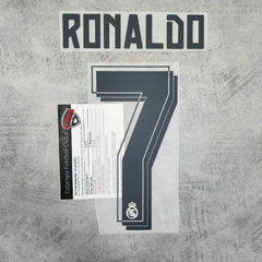 Nameset 7 Ronaldo - Real Madrid 2015 H