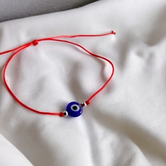 pulsera hilo + ojo turco