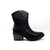 Bota Texana Lila LIZ negro