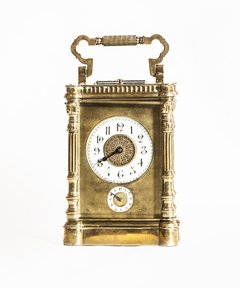 Carriage clock Inglés en bronce