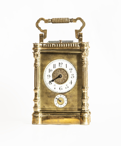 Carriage clock Inglés, caja de bronce a Paris