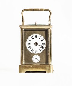 Carriage clock Inglés  caja de bronce