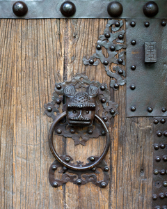 Puertas Chinas del siglo XVII en madera y hierro - comprar online