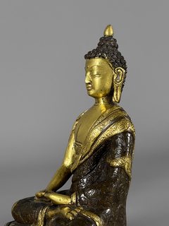 Budas en bronce empavonado y dorado - tienda online