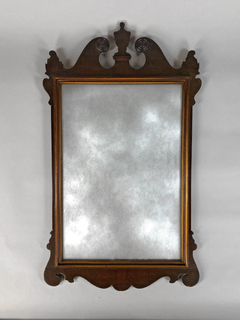Espejo Ingles madera tallada