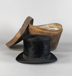 Caja sombrerera Inglesa de cuero para galera - Mayflower