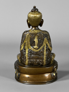 Buda realizado en bronce policromado - Mayflower