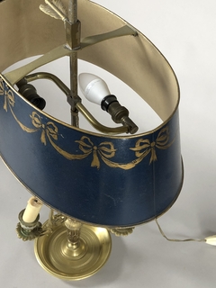Bouillotte Francesa época Louis XVI bronce cincelado al oro mercurio en internet