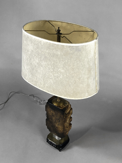 Lámpara Japonesa con fragmento de piedra jabón - tienda online