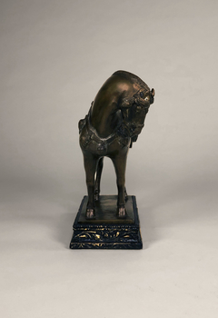 Escultura China  de caballo en bronce - Mayflower