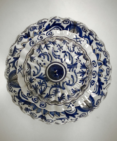 Potiche en porcelana Holandesa Delft - comprar online
