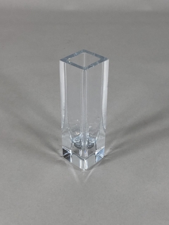 Florero Sueco de cristal hialino firmado De Martüs - comprar online