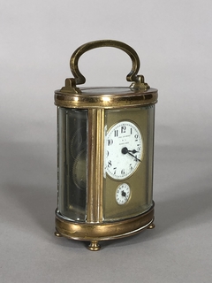 Reloj Carrier Clock en bronce - comprar online