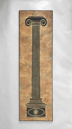 Imagen de Columna griega con técnica de acrílico sobre lienzo por Mauro de Simone