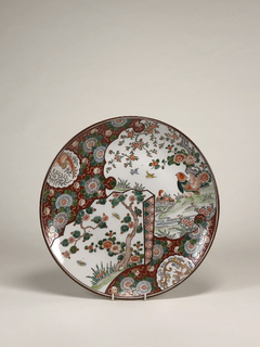 Plato porcelana China Famille Verte