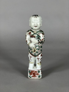 Figura Magot porcelana China Siglo XVIII