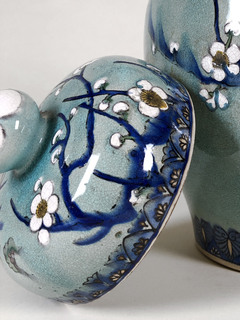 Potiche de porcelana Japonesa - comprar online