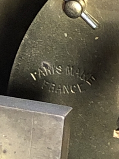 Reloj de apoyo Inglés con caja de caoba Circa 1880 en internet