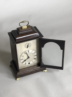 Reloj de apoyo Bracket en caoba, Inglaterra S. XIX