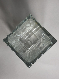 Imagen de Florero de cristal transparente años 60