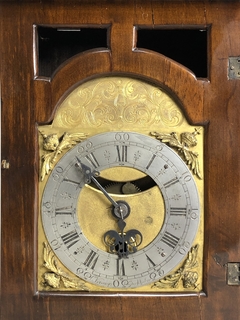 Reloj Bracket con caja de caoba Johan Christian Knoop Stockholm en internet
