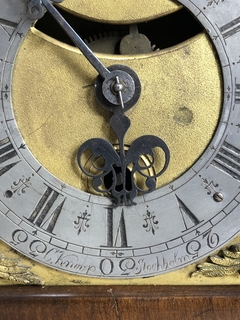 Reloj Bracket con caja de caoba Johan Christian Knoop Stockholm - tienda online