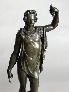 Escultura Francesa en bronce con base de mármol Siglo XVIII - Mayflower