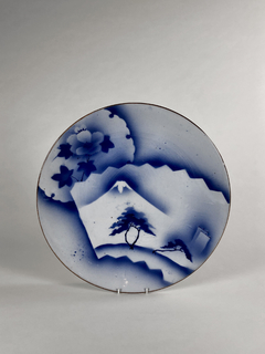 Plato de porcelana Japonesa - comprar online