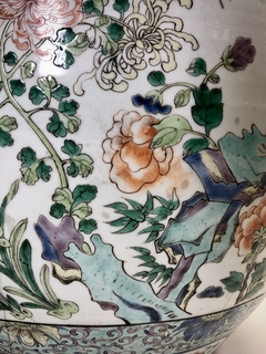Imagen de Plantero porcelana China Famille Verte.