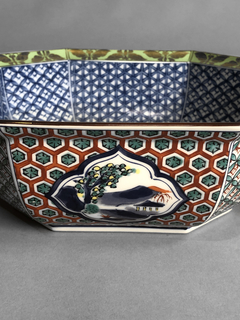 Bowl Japonés octogonal en porcelana - tienda online