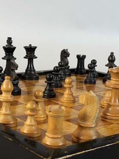 Juego de ajedrez y backgammon Inglés - Mayflower