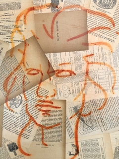 Imagen de Obra de Mauro de Simone, técnica collage
