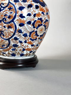 Lámpara  porcelana Imari, Siglo  XIX en internet