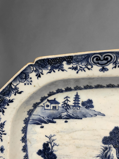 Fuente de porcelana China época Kieng Lung Siglo XVIII - tienda online