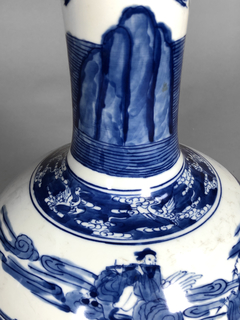 Vaso de porcelana China azul y blanco en internet