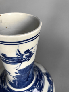 Vaso de porcelana China azul y blanco - tienda online