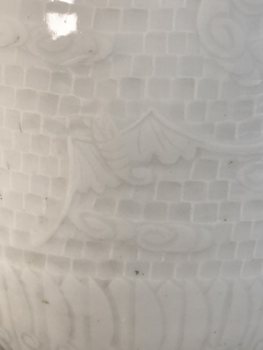 Lámpara porcelana China Blanc de Chine - Mayflower