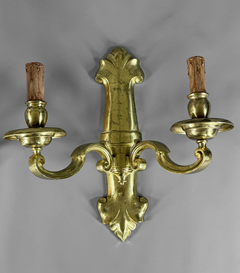 Apliques Ingleses en fundición de bronce , Circa 1870 - comprar online