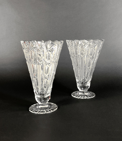 Floreros Art Deco cristal - comprar online