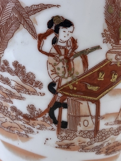 Vaso porcelana Japonesa - Mayflower
