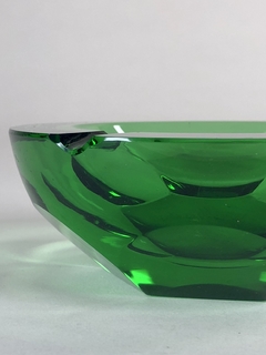 Cenicero  en vidrio verde en internet