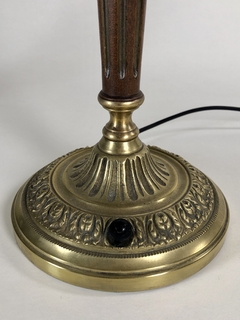 Lámparas francesas en madera y bronce - comprar online