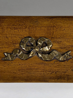 Caja Francesa madera rubia y bronce - Mayflower