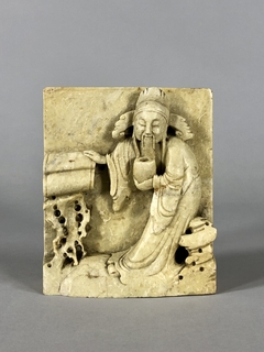 Escultura China en piedra jabón